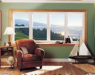 Living Room Custom Bow Windows